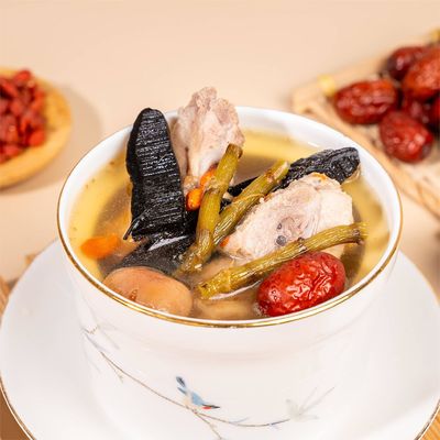 좋은 가격 가장 건강 한 즉시 가노데르마 덩드로비움 용 뼈 수프 의약품 다이어트 조합 온라인으로