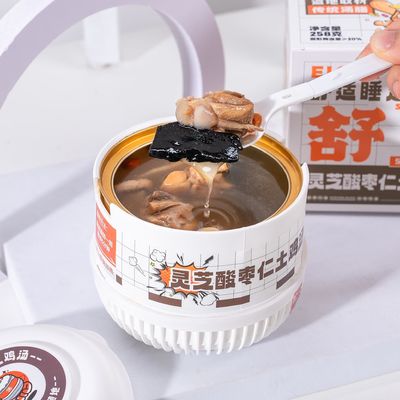 좋은 가격 레이시 & 쥬브 씨 치킨 수프 깊은 휴식을 취하는 스트레스 완화와 회복적인 수면을 지원하는 허브 슈퍼 푸드 온라인으로