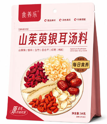 좋은 가격 글루텐 없는 HACCP 인증을 받은 천연 코넬리안 체리 트레멜라 수프 54g 채식주의 식단에 적합한 천연 성분 온라인으로