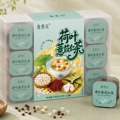좋은 가격 OEM/ODM Private Label Weight Management Tea Coix Seed & Lotus Leaf Instant Herbal Blend 온라인으로