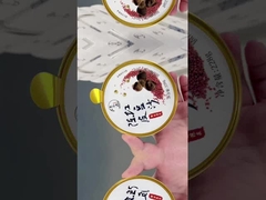 망고리 껍질 붉은 콩 페이스트